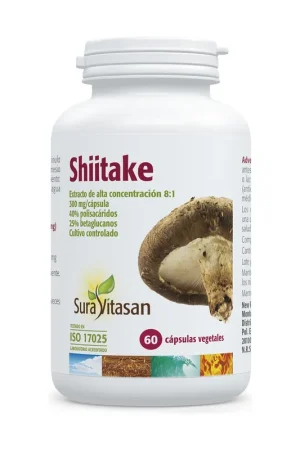 Special Offer Shiitake 60 capsules Sura Vitasan