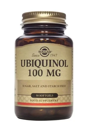 Brand New Ubiquinol 50 capsules of 100mg Solgar
