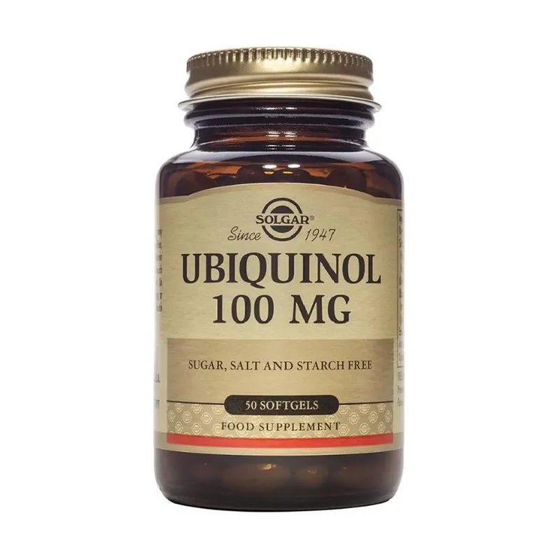 Brand New Ubiquinol 50 capsules of 100mg Solgar