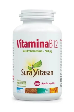 Vitamin B12 (Methylcobalamin) 100 capsules Sura Vitasan Place Order