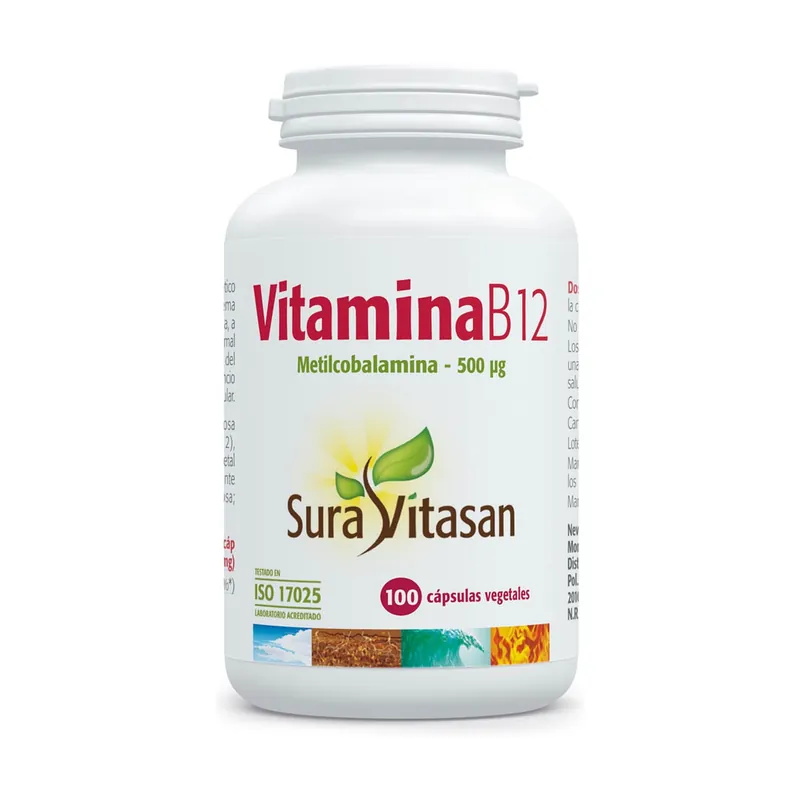 Vitamin B12 (Methylcobalamin) 100 capsules Sura Vitasan Place Order