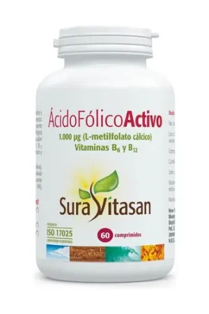 Active Folic Acid 60 tablets Sura Vitasan Cheap