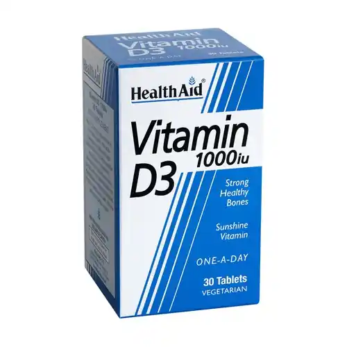 Vitamin D3 1000 iu 30 tablets Health Aid Buy Direct