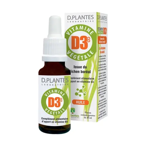 Best Price Vegetable Vitamin D3 20 ml D. Plantes