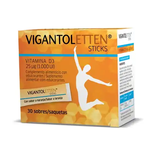 Vitamin D3 1000IU 30 packets Vigantoletten One Day Deal