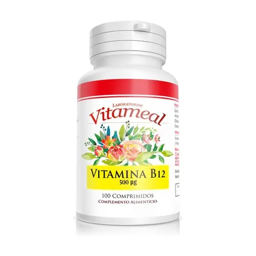 Vitamin B12 100 tablets of 500μg Vitameal Place Order