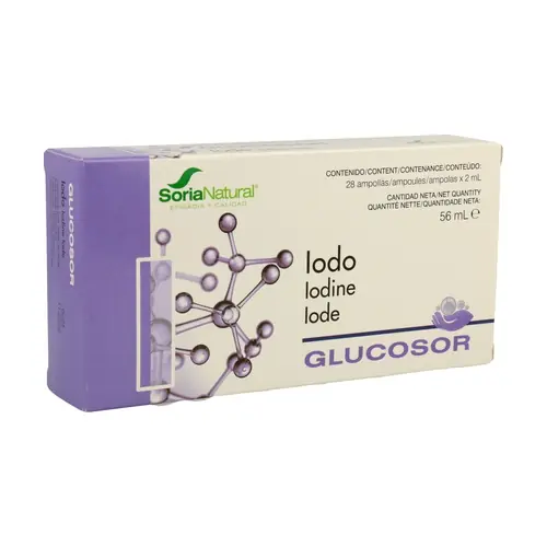 Glucosor Iodine 28 vials Soria Natural Hot Picks