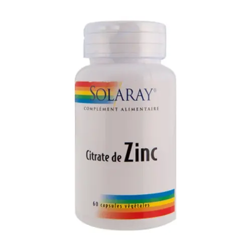 Fast Shipping Zinc 60 capsules Solaray