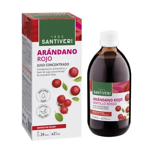 Cranberry Juice Concentrate 490 ml Santiveri Buy Today