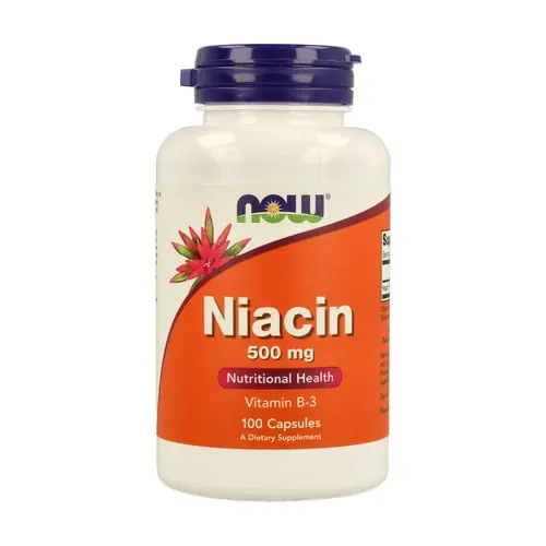 Niacin (vitamin B3) 100 capsules NOW Foods Best Price