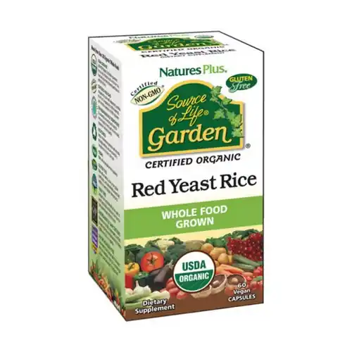 Garden Red Rice Yeast 60 capsules Natures Plus Special Offer