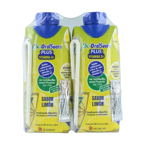 Bi-oral serum plus lemon 2 units of 330ml Casen Recordati Exclusive Offer