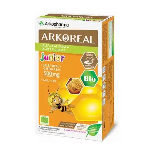 Luxury Arkoreal Royal Jelly Fresh Junior 20 ampoules Arkopharma
