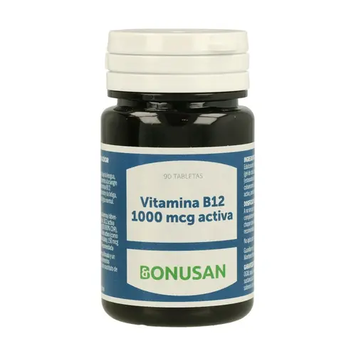 Active Vitamin B12 1000 mcg 90 units Bonusan Instant Buy