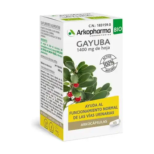 Arkocápsulas Gayuba 45 capsules Arkopharma Special Discount