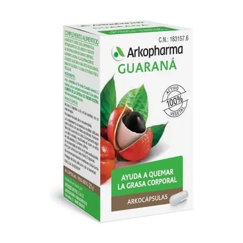 Arkocápsulas Guarana 45 capsules Arkopharma While Supplies Last