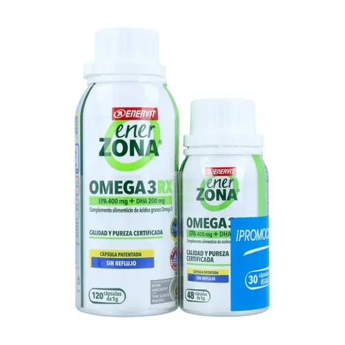 Super Sale Omega 3 Rx Pack 120 + 30 capsules of 1000 mg Enerzona