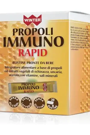 Propolis immuno rapid 20 packets of 10ml Winter Natura Grab Now