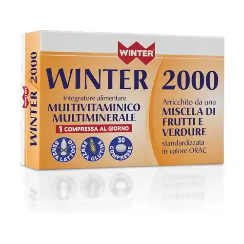 Winter 2000 multivitamins and multiminerals 30 tablets Winter Natura Fresh Stock