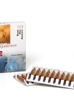 Professional Grade Triticum + Cu + Au + Ag 20 vials of 2ml Fitomedical