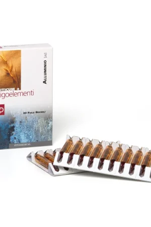 Authentic Triticum + Aluminum 20 vials of 2ml Fitomedical