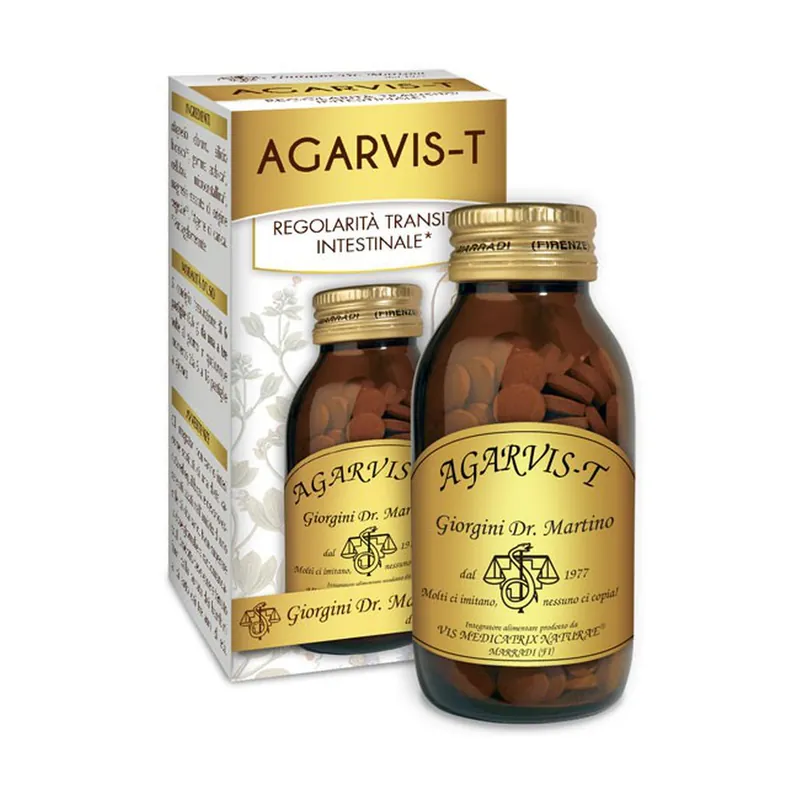 Agarvis-t intestinal transit regulator 180 tablets Dr. Giorgini Price Drop