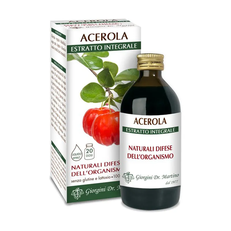 Limited Time Acerola integral extract 200 ml Dr. Giorgini
