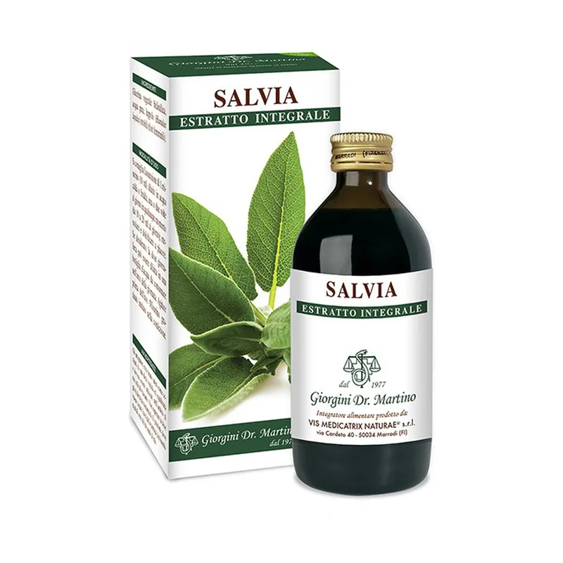 Whole Sage Extract 200 ml Dr. Giorgini Authentic
