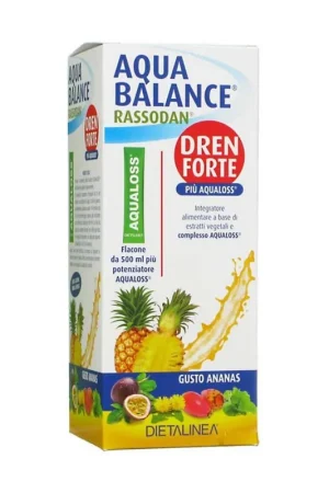 Special Discount Aqua Balance Rassodan Dren Strong Pineapple + Aqualoss flavor 500 ml Dietalinea