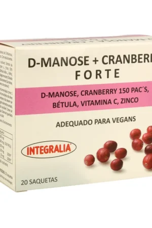 D-Mannose + Cranberry Forte 20 packets Integralia Trusted Brand