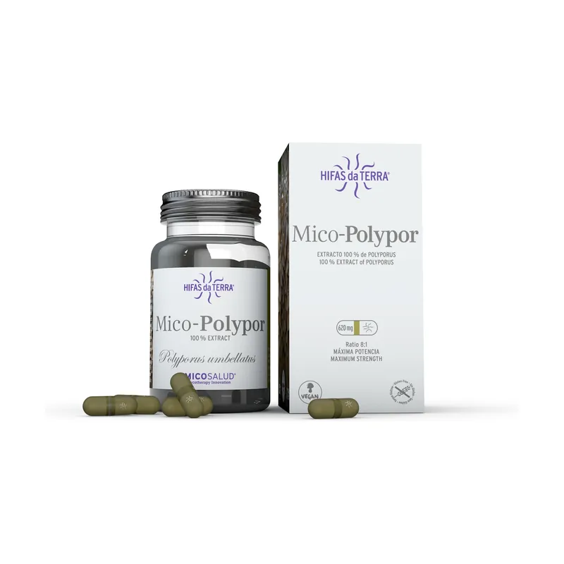 Mico-Polypor 30 capsules of 620mg Hifas da Terra In Demand
