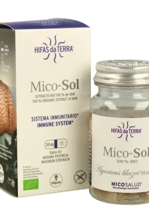 Mico-Sun 30 capsules of 745mg Hifas da Terra Low Price