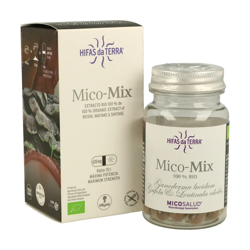 Limited Time Mico-Mix 30 capsules of 620mg Hifas da Terra