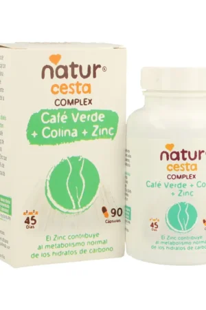 Exclusive Offer Green Coffee, Hill and Zinc 90 capsules Naturcesta