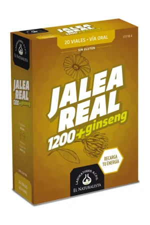 Best Choice 1200 royal jelly with ginseng 20 ampoules El Naturalista