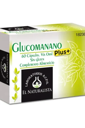 Popular Glucomannan Plus 60 capsules El Naturalista