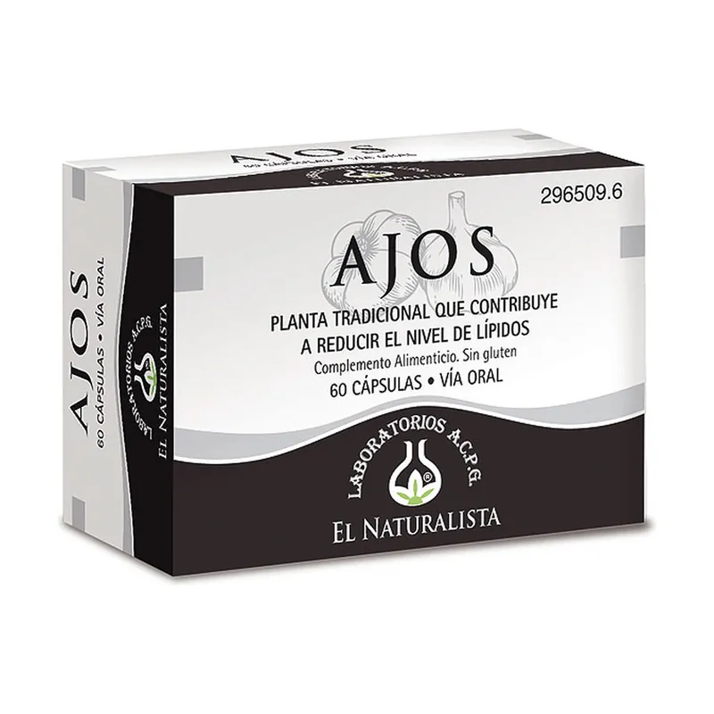 Garlic 60 capsules El Naturalista Fresh Stock