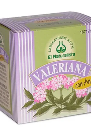 Valerian with anise 10 infusion bags of 1.6g El Naturalista Premium