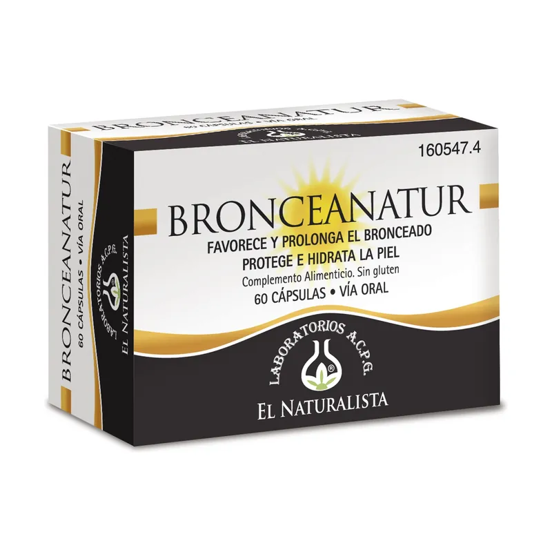 Certified Bronceatur 60 capsules El Naturalista