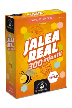Reduced Price Children‘s royal jelly 300 with propolis 20 ampoules El Naturalista
