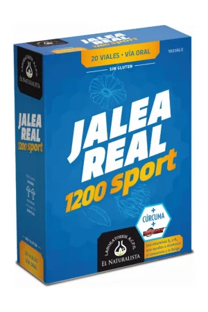 Reduced Price Royal jelly 1200 sport 20 ampoules El Naturalista