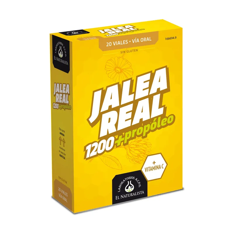 Trending Royal jelly 1200 with propolis 20 ampoules El Naturalista