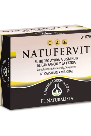 High Quality Natufervit 60 capsules El Naturalista