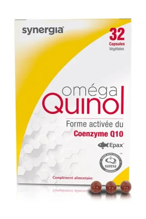 Seasonal Sale Oméga Quinol 32 capsules Synergia (FR)