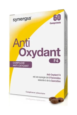 Seasonal Sale Anti Oxydant F4 60 tablets Synergia (FR)
