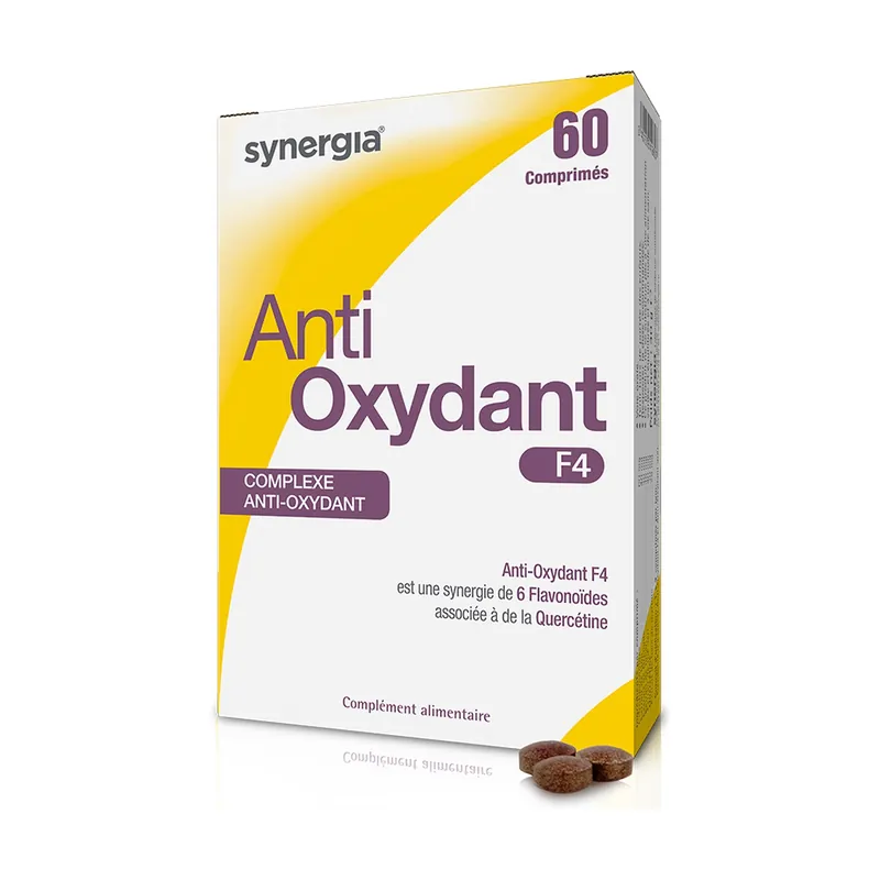 Seasonal Sale Anti Oxydant F4 60 tablets Synergia (FR)