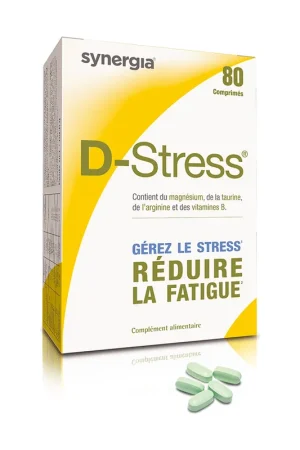 D-Stress reduce fatigue 80 tablets Synergia (FR) Best Price