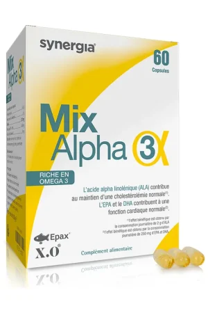 Mix alpha 3 60 capsules Synergia (FR) Super Sale