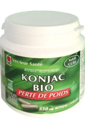 Don't Miss Out Konjac bio 120 vegetable capsules Vecteur Sante