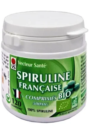 Exclusive Offer spiruline Française Bio tablets 120 tablets Vecteur Sante